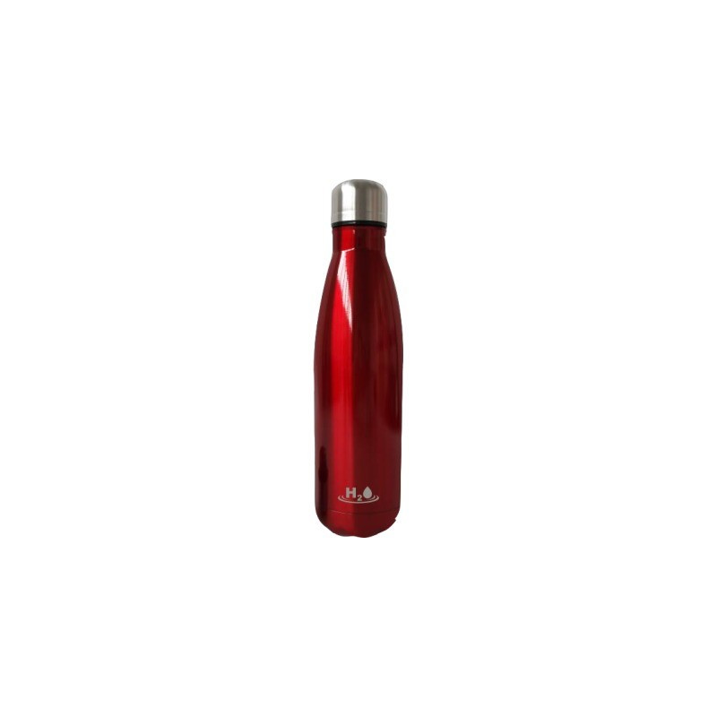 Bouteille isotherme H2O 750 ml Rouge Puro