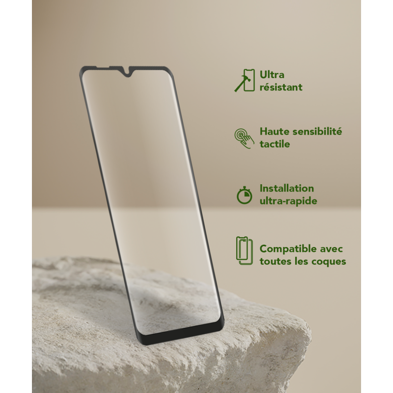 Protège écran 2.5D Samsung G A32 5G Eco-conçu avec kit de pose