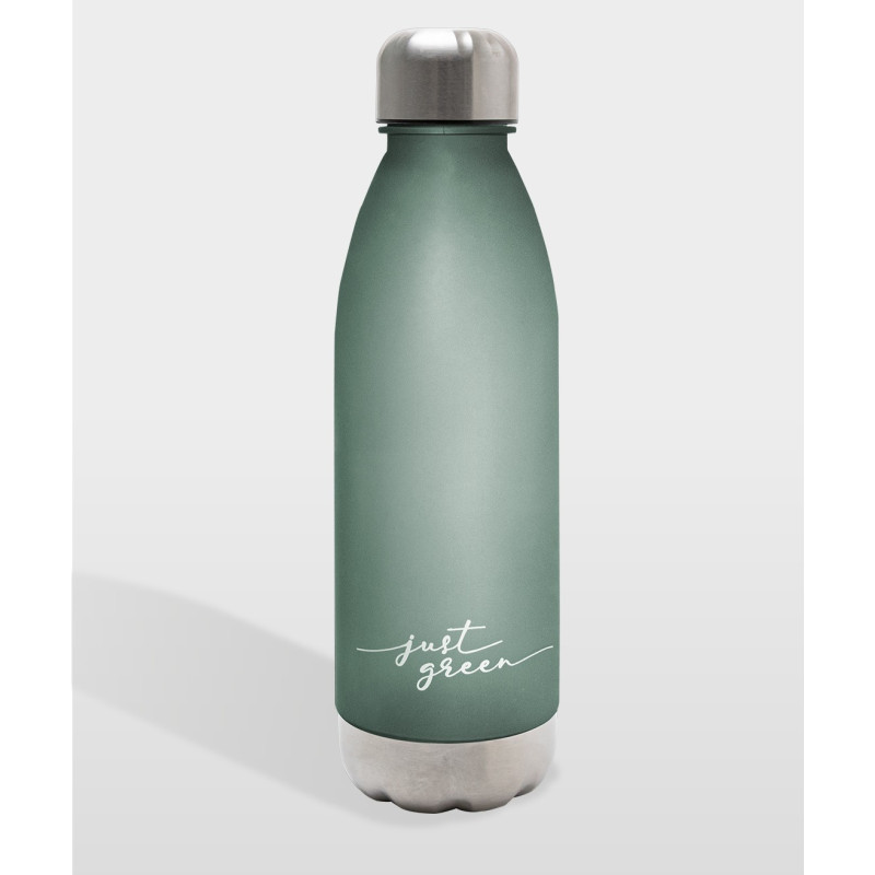 100% Recyclable Insulated Bottle 750 ml Green Just Green
