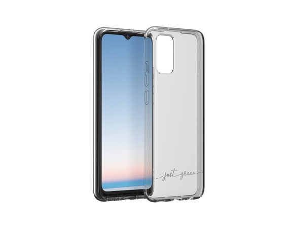 Coque Samsung Galaxy A02s Infinia Transparente - 100 % Recyclable Just Green