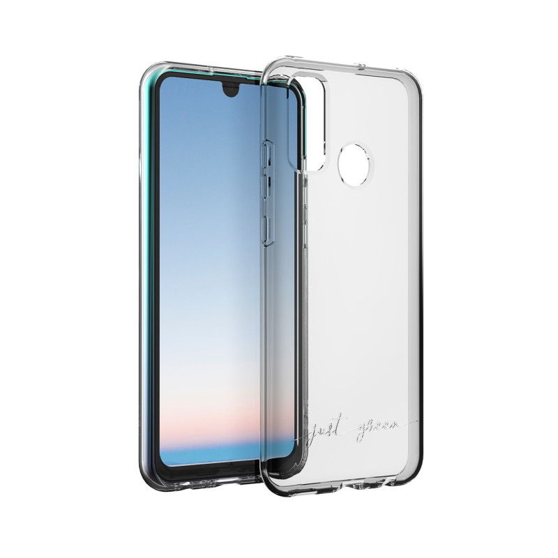 Huawei P Smart 2020 recyclable transparent case Just Green