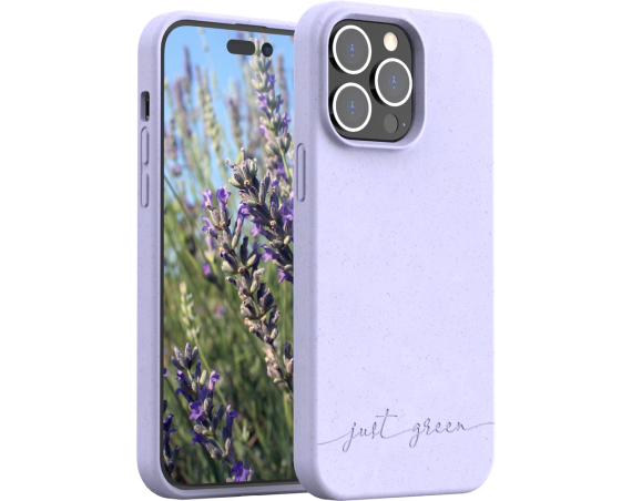 Coque iPhone 14 Pro Max Natura Lavande - Eco-conçue Just Green