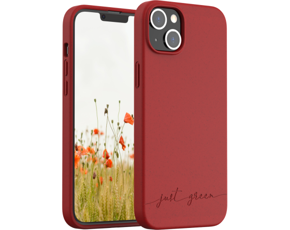 Coque iPhone 14 Plus Natura Rouge - Eco-conçue Just Green