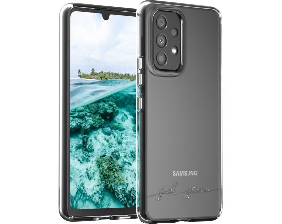 Coque Samsung Galaxy A53 5G Infinia Transparente - 50% Plastique recyclé Certifié GRS Just Green