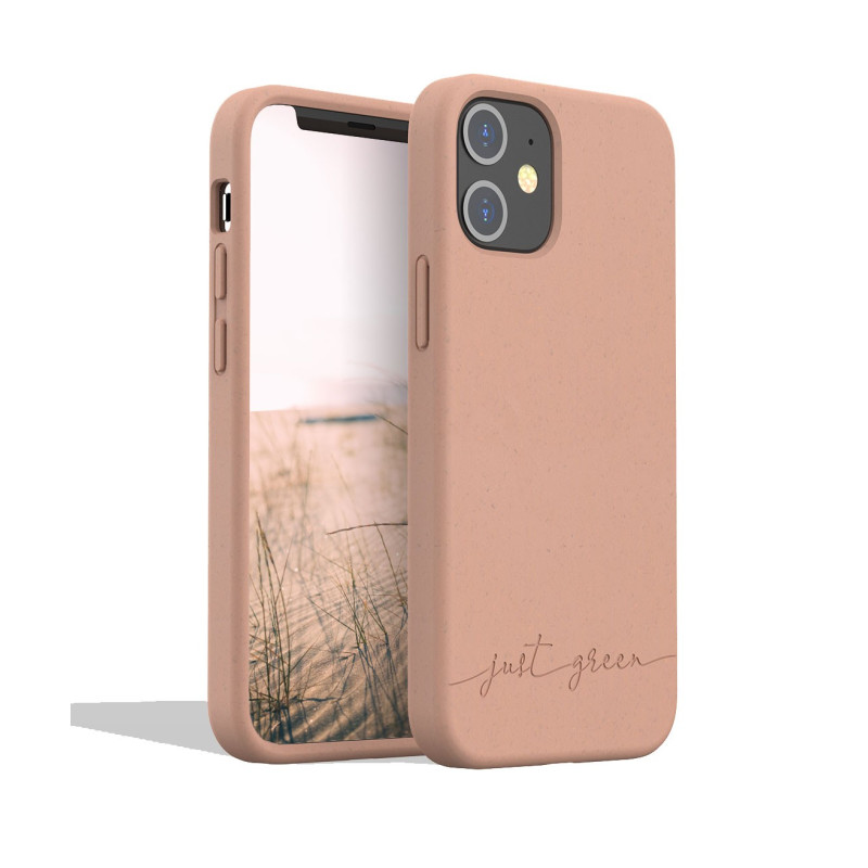 iPhone 12 mini Biodegradable sand case Just Green