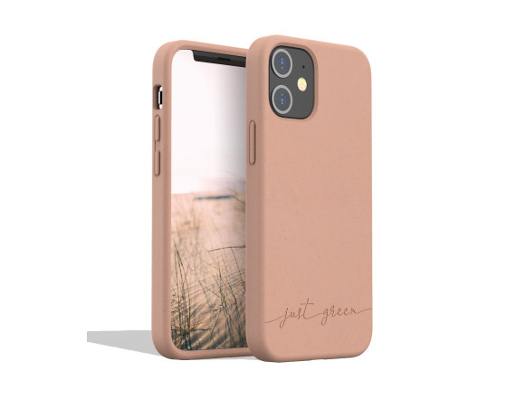 Coque iPhone 12 mini Natura Sand - Eco-conçue Just Green