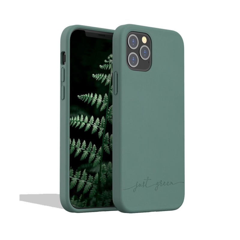 iPhone 12/12 Pro Biodegradable green case Just Green