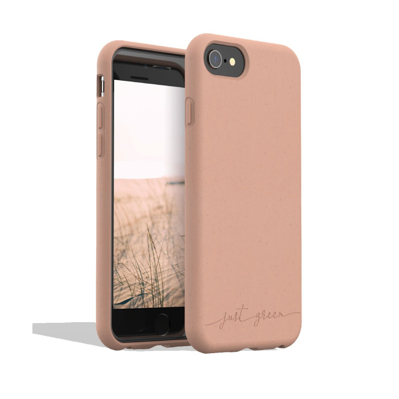 iPhone 6/7/8/SE 2020 biodegradable sand case Just Green