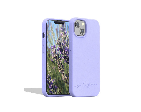 Apple iPhone 13 biodegradable mauve case Just Green