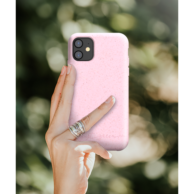 pink apple phone case